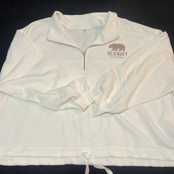 Old navy pull over with zipper - Picture 2 of 2